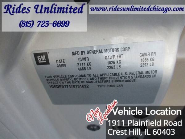2007 Cadillac CTS - - by dealer - vehicle automotive for sale in Crest Hill, IL – photo 18