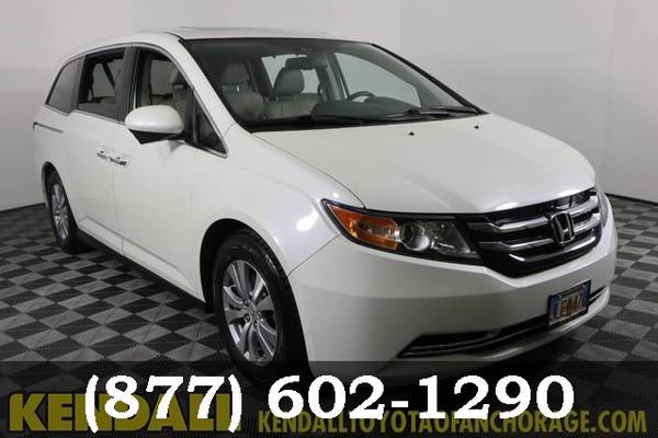 2015 Honda Odyssey White Diamond Pearl Drive it Today!!!! for sale in Anchorage, AK