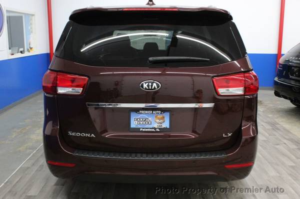 2016 *Kia* *Sedona* *4dr Wagon LX* RED - cars & trucks - by dealer -... for sale in Palatine, IL – photo 4