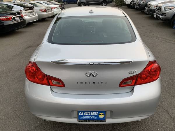 2010 Infiniti G37 Base Sedan ** BACKUP CAMERA / LEATHER / HEATED... for sale in Citrus Heights, CA – photo 8