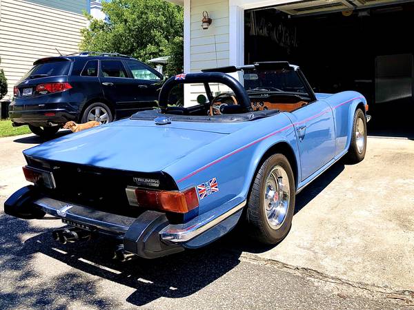 1975 Triumph TR6 - cars & trucks - by owner - vehicle automotive sale for sale in Norfolk, VA – photo 3