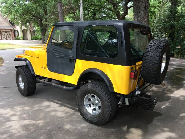Restored 1981 Jeep CJ-7 CJ7 - cars & trucks - by owner - vehicle... for sale in Bedford, TX – photo 8