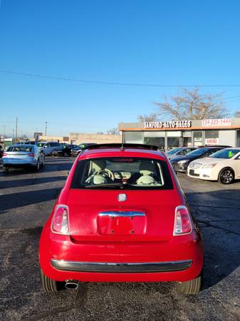 2012 FIAT 500 COUPE LOUNGE CLEAN TITLE ONLY 65K MILES NO ACCIDENTS -... for sale in Riverview, MI – photo 8