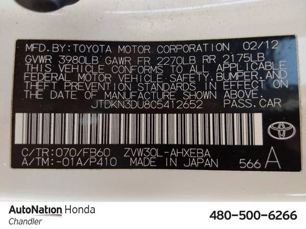 2012 Toyota Prius Three SKU:C5412652 Hatchback - cars & trucks - by... for sale in Chandler, AZ – photo 16