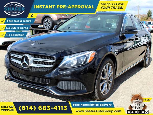 $325/mo - 2017 Mercedes-Benz C-CLASS C300 4MATIC - Easy Financing! -... for sale in Columbus, NC – photo 3