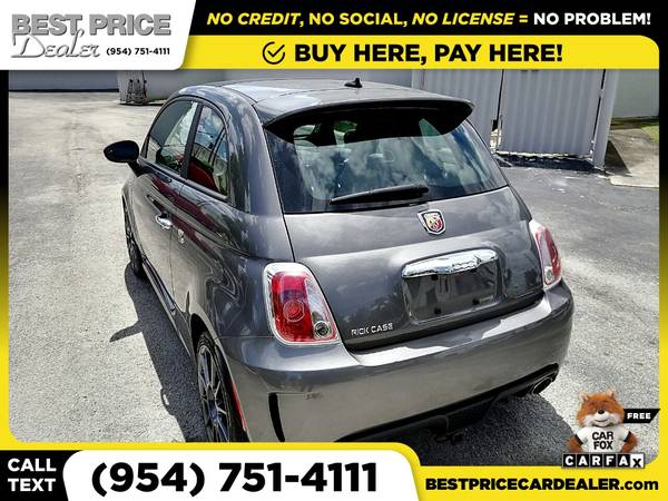 2013 Fiat 500 Abarth 2dr 2 dr 2-dr Hatchback for only 180/mo! for sale in HALLANDALE BEACH, FL – photo 7