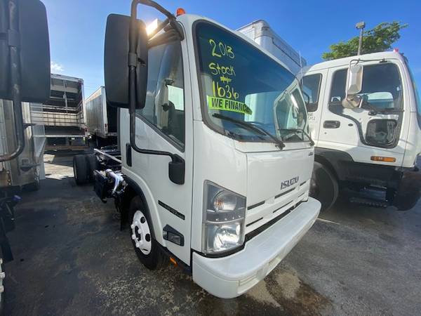 2013 ISUZU NPR CAB CHASSIS TRUCK STOCK 1636 - cars & trucks - by... for sale in Miami, FL – photo 3