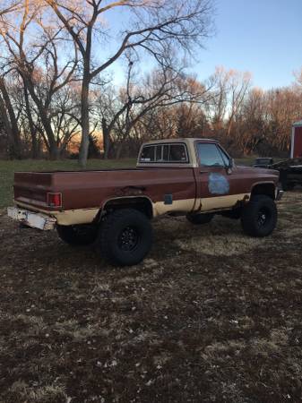 1982 Chevy 454 4x4 - cars & trucks - by owner - vehicle automotive... for sale in Lincoln, NE – photo 4
