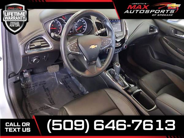 $284/mo - 2019 Chevrolet Cruze Premier LEATHER LOADED - LIFETIME... for sale in Spokane, MT – photo 2