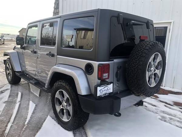 2017 JEEP WRANGLER UNLIMITED Sahara - SUV - cars & trucks - by... for sale in Gillette, WY – photo 3