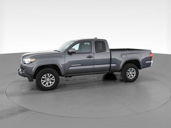 2018 Toyota Tacoma Access Cab TRD Sport Pickup 4D 6 ft pickup Gray -... for sale in Fresh Meadows, NY – photo 4