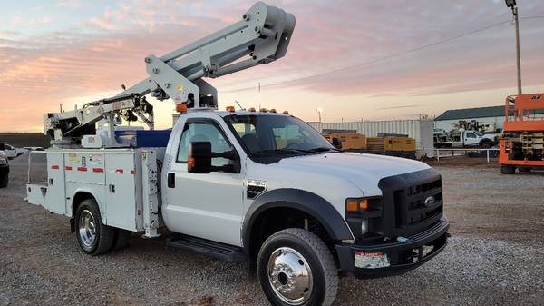 2008 Ford F-450 4wd 40ft Work Bucket 3200lb Crane Truck 9ft Utility for sale in Albuquerque, NM – photo 4