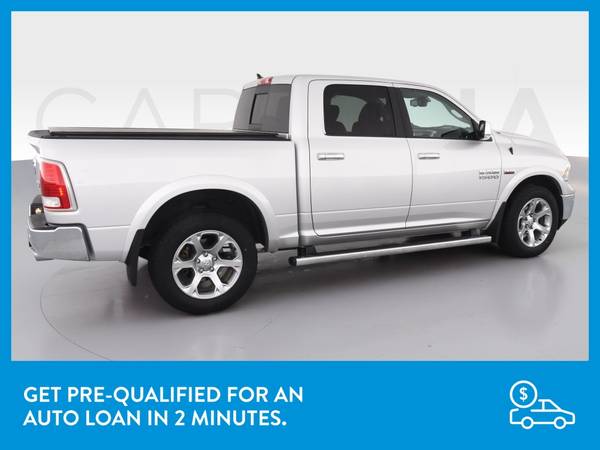 2016 Ram 1500 Crew Cab Laramie Pickup 4D 5 1/2 ft pickup Silver for sale in Riverdale, IL – photo 9