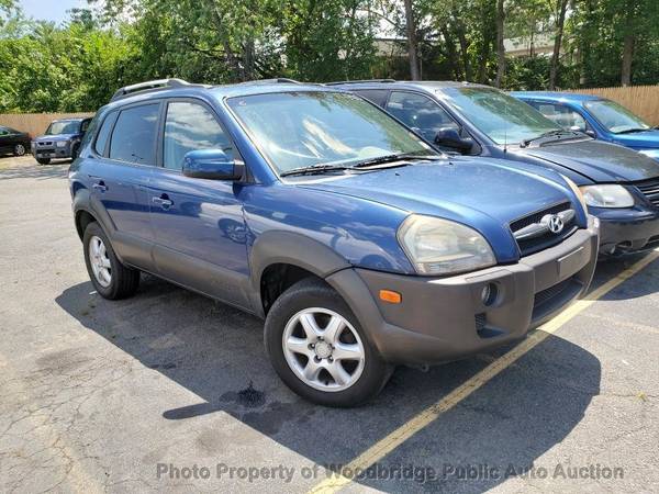 2005 *Hyundai* *Tucson* Blue - cars & trucks - by dealer - vehicle... for sale in Woodbridge, District Of Columbia – photo 3