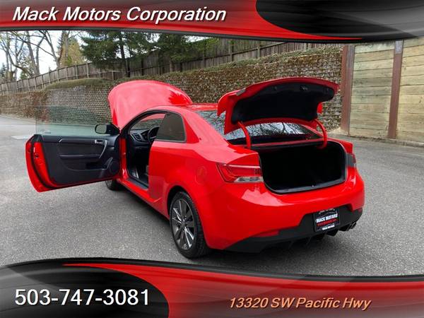 2012 Kia Forte Koup Coupe SX 2-Owners Leather Moon Roof 32MPG for sale in Tigard, OR – photo 21