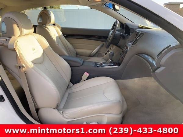 2014 Infiniti Q60 Convertible - cars & trucks - by dealer - vehicle... for sale in Fort Myers, FL – photo 22