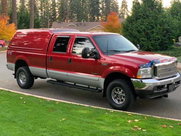 2002 Ford F-250 Crew Cab Long Bed 4X4 7.3 power stroke diesel Low mile for sale in PUYALLUP, WA – photo 4