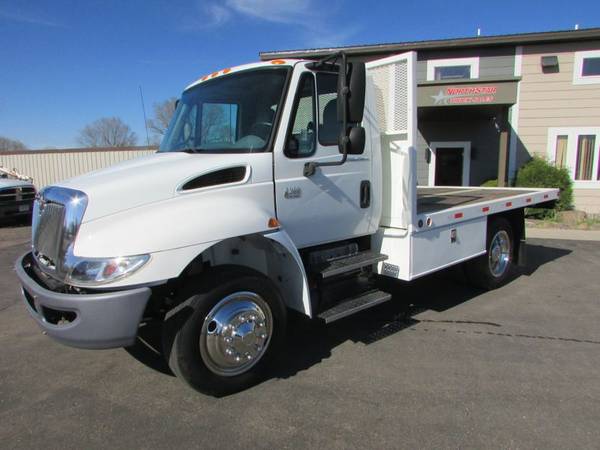 2003 International 4300 Reg Cab W/12 Flat-bed - cars for sale in Other, IL