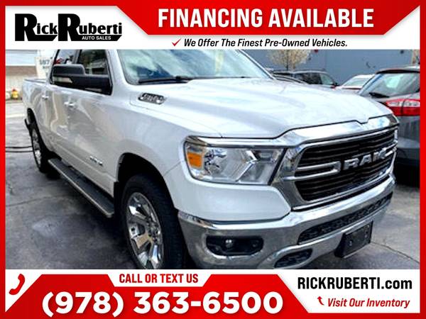 2019 Ram 1500 Big Horn Crew Cab SWB FOR ONLY 669/mo! - cars & for sale in Fitchburg, MA – photo 3