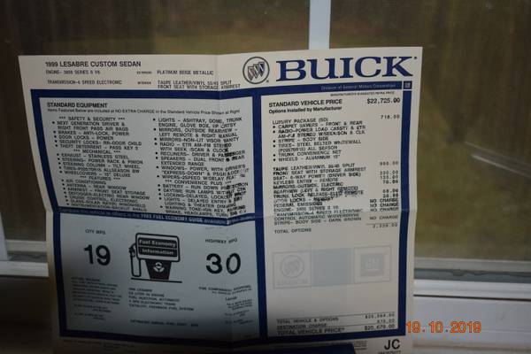 1999 Buick Lesabre for sale in Blacksburg, VA – photo 6