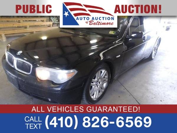 2003 BMW 745i ***PUBLIC AUTO AUCTION***FALL INTO SAVINGS!*** for sale in Joppa, MD – photo 4