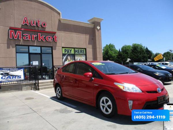 2013 Toyota Prius Five 4dr Hatchback $0 Down WAC/ Your Trade - cars... for sale in Oklahoma City, OK – photo 4