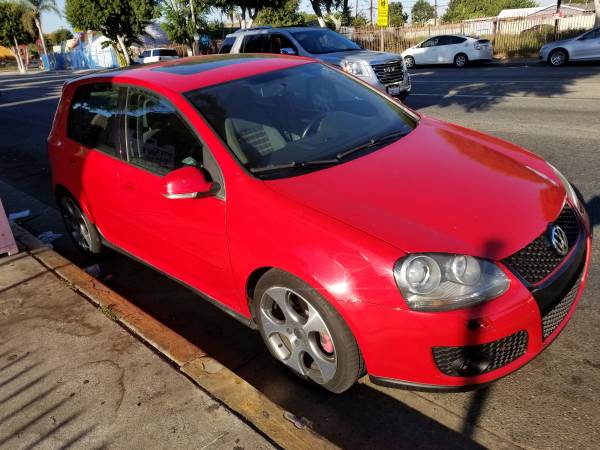VW GOLF GTI 2.0 TURBO ONLY 65K MILES CLEAN TITLE for sale in Beverly Hills, CA