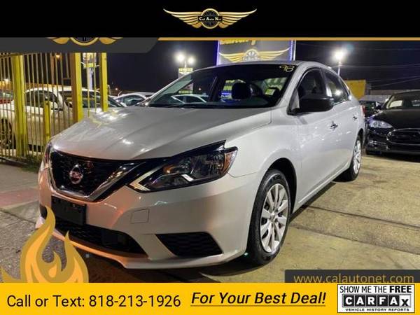 2018 Nissan Sentra S sedan Brilliant Silver - - by for sale in INGLEWOOD, CA