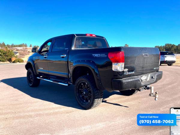 2012 Toyota Tundra 4WD Truck CrewMax 5.7L FFV V8 6-Spd AT LTD (Natl)... for sale in Sterling, CO – photo 7
