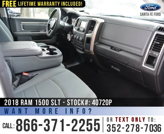 2018 Ram 1500 SLT 4WD *** Cruise Control, Camera, Bluetooth *** -... for sale in Alachua, AL – photo 14