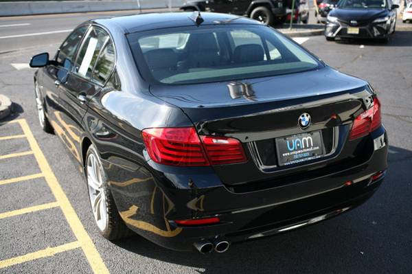 2016 *BMW* *5 Series* *528i xDrive* Black Sapphire M for sale in south amboy, NJ – photo 4