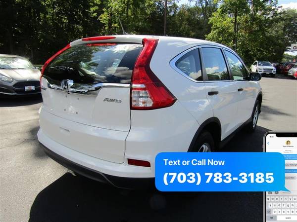 2015 HONDA CR-V LX ~ WE FINANCE BAD CREDIT - cars & trucks - by... for sale in Stafford, District Of Columbia – photo 5