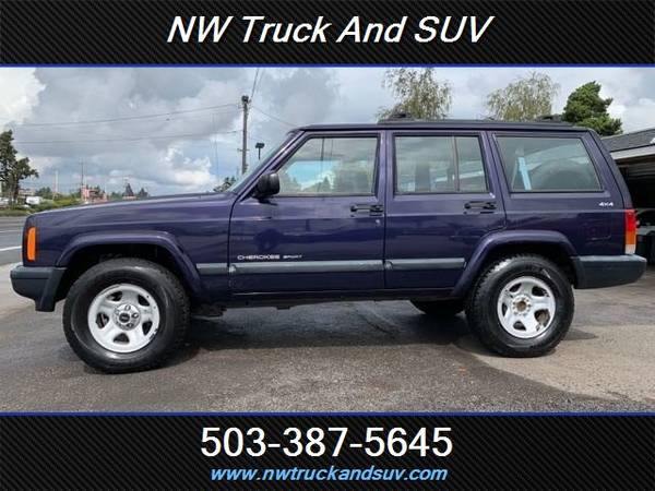 1999 JEEP CHEROKEE SPORT 4WD SUV 4DOOR AUTOMATIC 4.0L V6 4X4 PATRIOT for sale in Portland, OR
