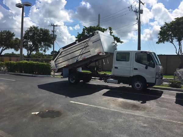 2019 Hino 155, Crewcab Aluminum dump 14ft. Mike for sale in Fort Myers, FL