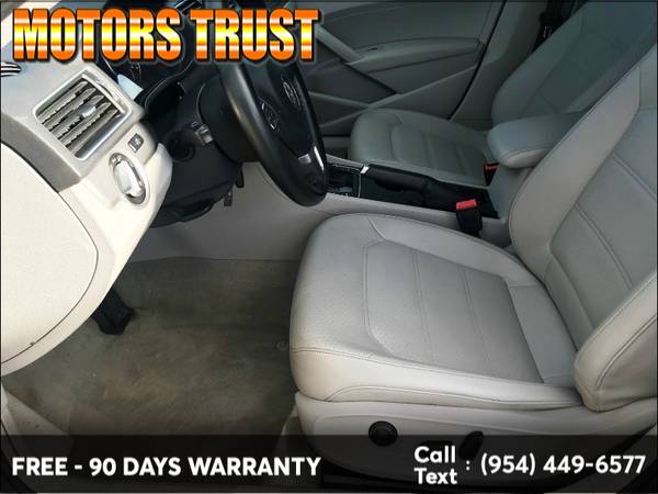 2014 Volkswagen Passat 4dr Sdn 1.8T Auto S 90 Days Car Warranty for sale in Miami, FL – photo 16