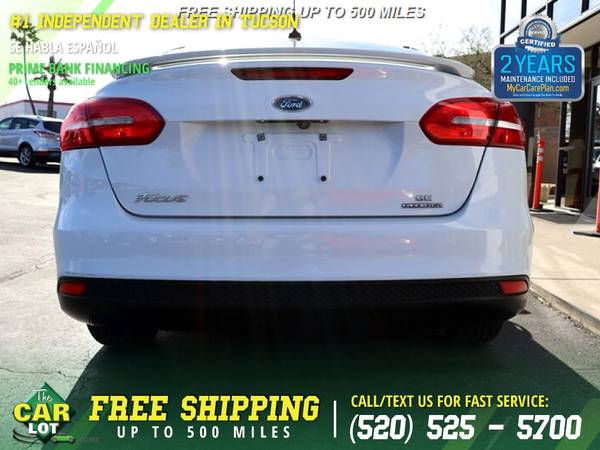 199/mo - 2015 Ford Focus SE - - by dealer - vehicle for sale in Tucson, AZ – photo 11