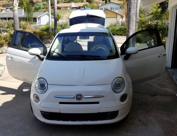 2012 Fiat 500 - LOW MILES - fun car - cars & trucks - by owner -... for sale in Bonsall, CA – photo 6