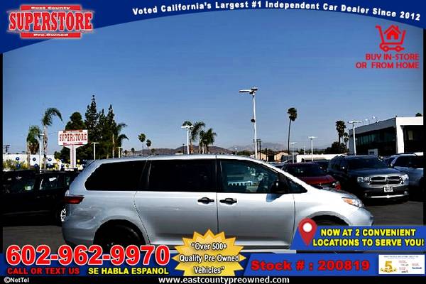 2020 TOYOTA SIENNA L 7 PASSENGER-EZ FINANCING-LOW DOWN! - cars &... for sale in EL CAJON, AZ – photo 10