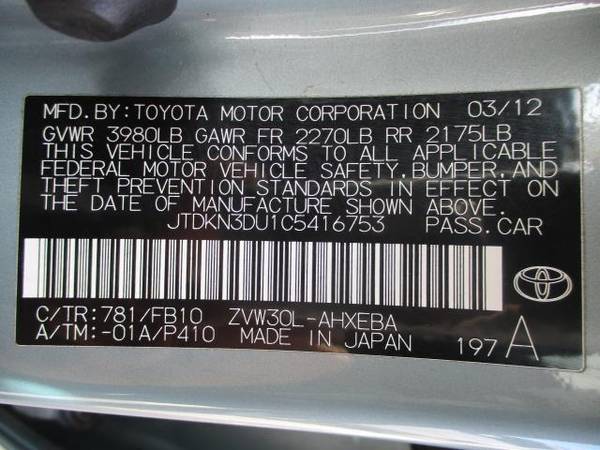 2012 TOYOTA PRIUS Five - hatchback - cars & trucks - by dealer -... for sale in Casper, WY – photo 23
