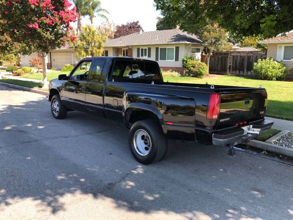 1998 gmc Sierra extended cab 3500 1 ton dually original Owner Lowmiles for sale in Fremont, CA – photo 4