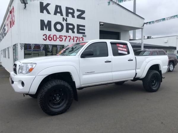 2011 Toyota Tacoma SR5 4WD Double Cab LB V6 AT PW PDL Air Super for sale in Longview, OR – photo 3