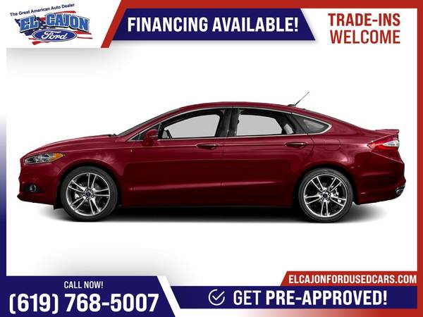 2016 Ford Fusion Titanium FOR ONLY 293/mo! - - by for sale in Santee, CA – photo 3