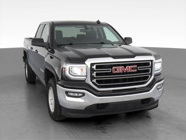 2018 GMC Sierra 1500 Double Cab SLE Pickup 4D 6 1/2 ft pickup Black... for sale in South Bend, IN – photo 16