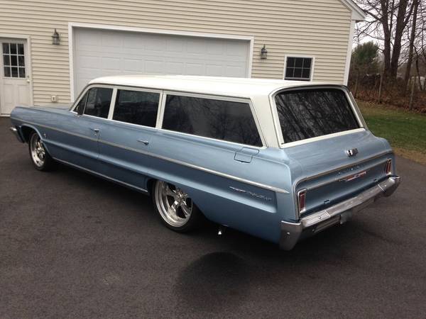 1964 Chevy BelAir Wagon - cars & trucks - by dealer - vehicle... for sale in Feeding Hills, CT – photo 5