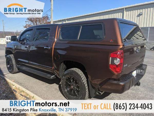 2014 Toyota Tundra 2014 TOYOTA Tundra 1794 Edition CrewMax 4WD... for sale in Knoxville, TN – photo 2