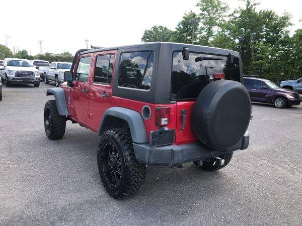 Jeep Wrangler Unlimited X 4x4 Lifted SUV Custom Wheels Used Jeeps V6 for sale in Charlotte, NC – photo 8