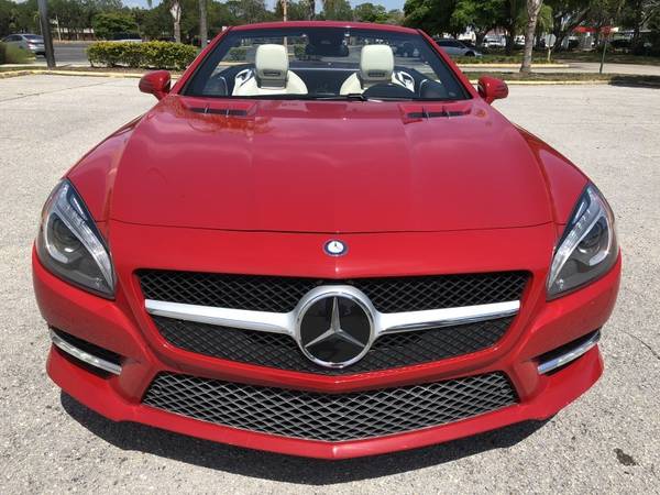 2013 Mercedes-Benz SL-Class SL 550 HARD TOP CONVERTIBLE RED/LIGHT for sale in Sarasota, FL – photo 5