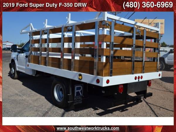 2019 Ford Super Duty F-350 DRW F-350 XL 12 Foot Flat Bed with Rack -... for sale in mesa, TX – photo 6