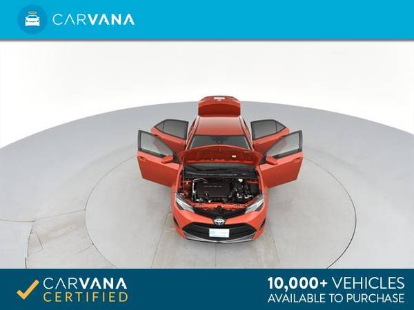 2018 Toyota Corolla LE Sedan 4D sedan Red - FINANCE ONLINE for sale in Atlanta, GA – photo 12