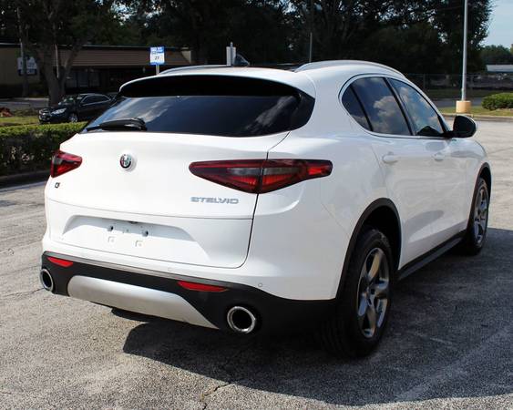 2018 *Alfa Romeo* *Stelvio* *AWD* Alfa White for sale in Gainesville, FL – photo 3